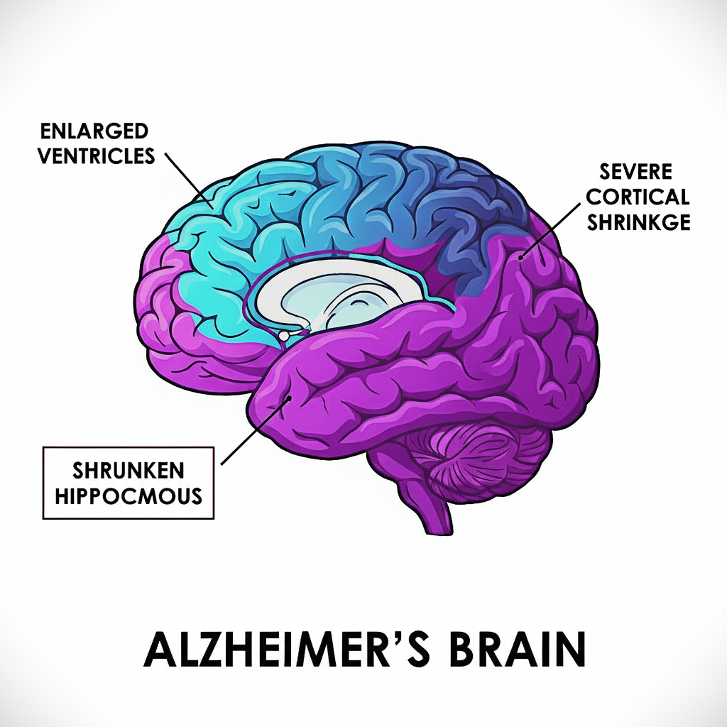 Alzheimer Brain Atrophy